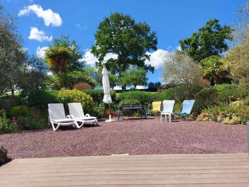 Havre De Paix Et Jardin Tropical. Chambre Privee Le Rheu Zewnętrze zdjęcie